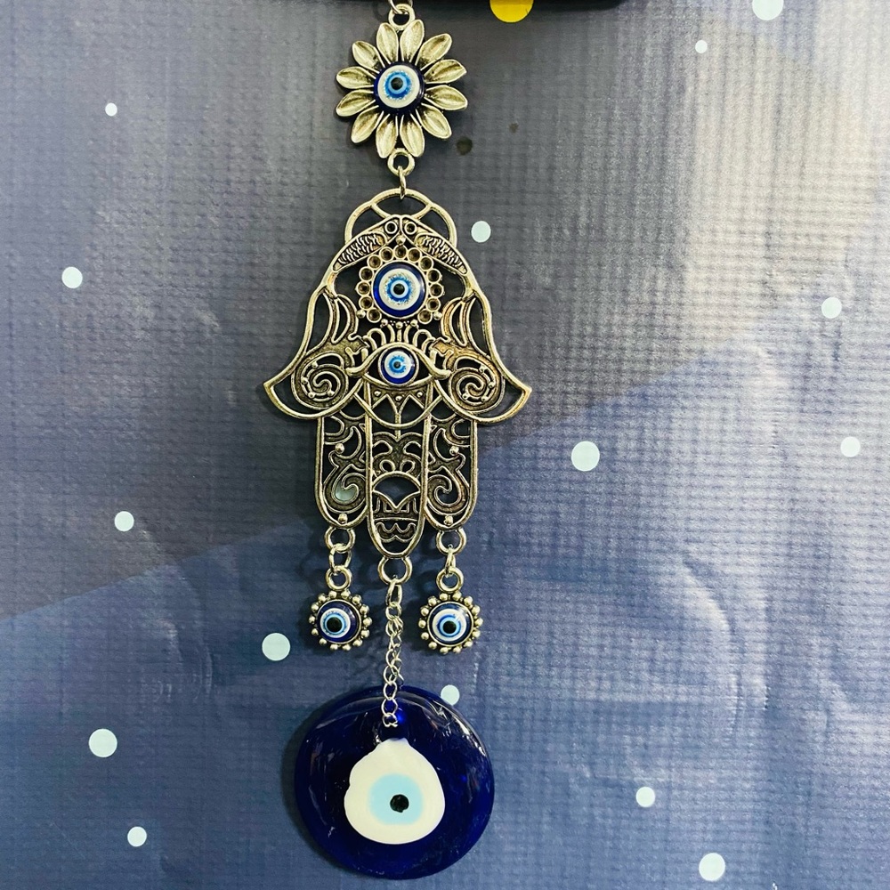 Hamsa Hand Protection charms. 10” long - Picture 3 of 4